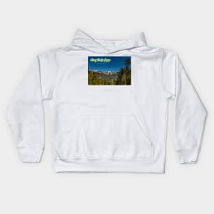 Many Parks Curve Overlook in Rocky Mountain National Park Kids Hoodie